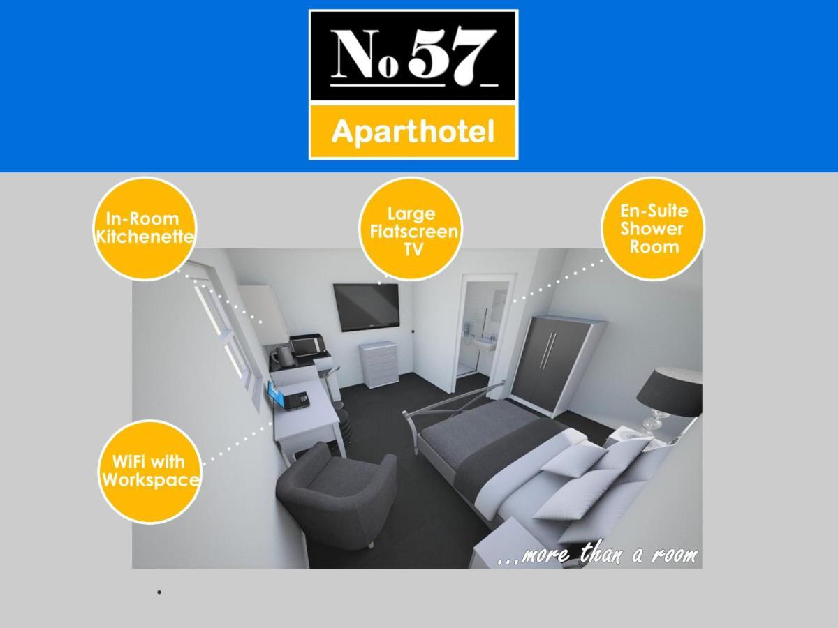 No57 Lejlighedshotel Crewe Eksteriør billede